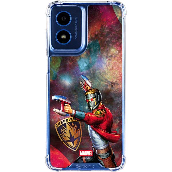 Marvel Star-Lord Cosmic Commander Moto G Play 4G (2024) Clear Case