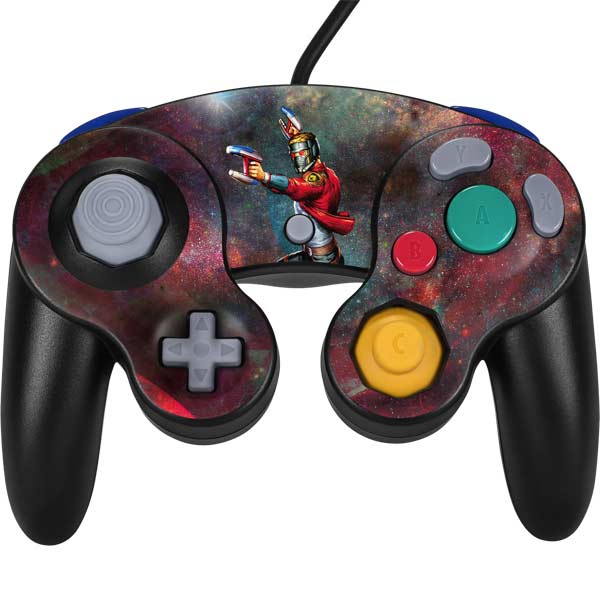 Marvel Star-Lord Cosmic Commander Nintendo GameCube Controller Skin
