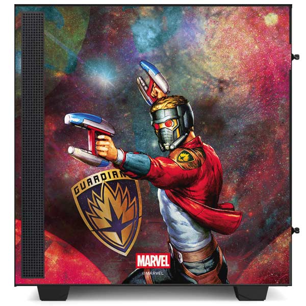 Marvel Star-Lord Cosmic Commander NZXT H510 Compact ATX Mid-Tower Case Skin
