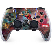 Marvel Star-Lord Cosmic Commander PS5 DualSense Edge Pro Controller Skin