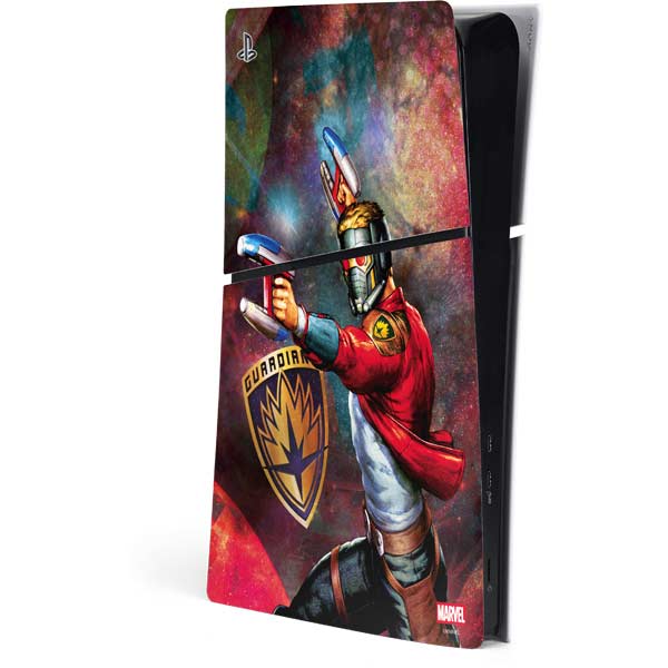 Marvel Star-Lord Cosmic Commander PS5 Slim Digital Edition Console Skin