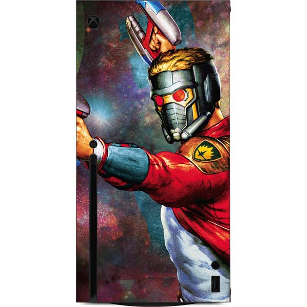 Marvel Star-Lord Cosmic Commander Xbox Series X Console Skin