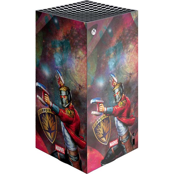 Marvel Star-Lord Cosmic Commander XBox Series X Digital Edition Console Skin