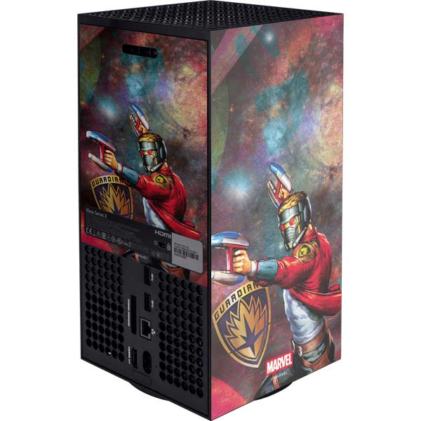 Marvel Star-Lord Cosmic Commander XBox Series X Digital Edition Console Skin