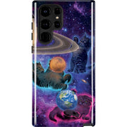 Cosmic Kittens by Vincent Hie Galaxy Cases
