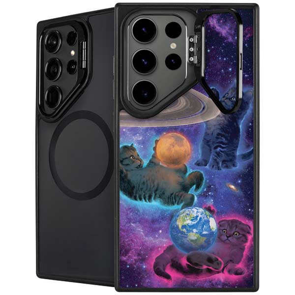 Cosmic Kittens by Vincent Hie Galaxy Cases