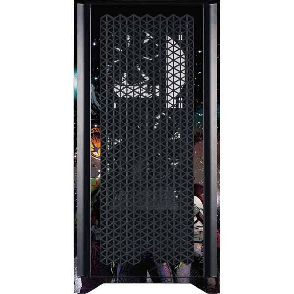Marvel Guardians of the Galaxy Cosmic Unity Corsair 4000D Tempered Glass Mid-Tower ATX Case Skin