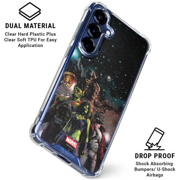 Marvel Guardians of the Galaxy Cosmic Unity Galaxy S25 Clear Case
