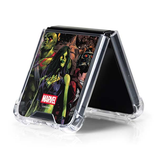 Marvel Guardians of the Galaxy Cosmic Unity Galaxy Z Flip5 5G Clear Case