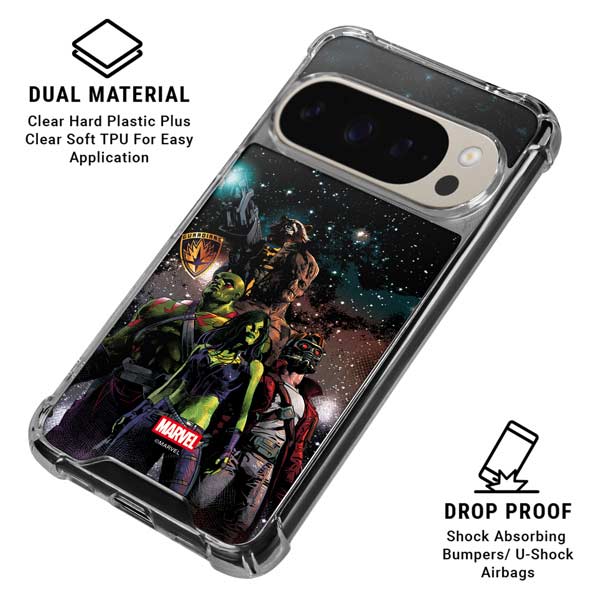 Marvel Guardians of the Galaxy Cosmic Unity Google Pixel 9 Pro XL Clear Case