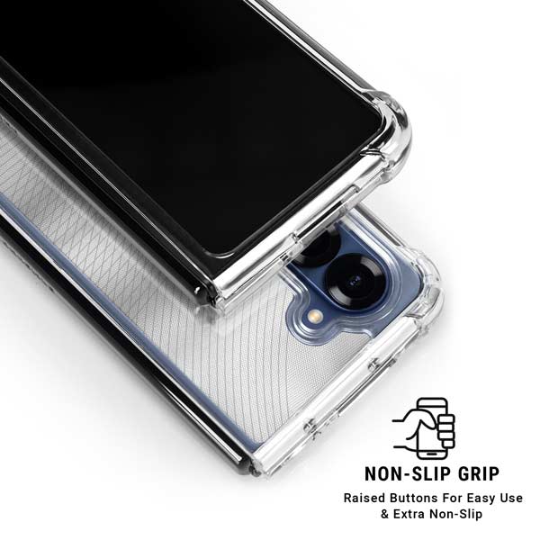Costa Rica Soccer Flag Galaxy Z Fold7 Clear Case
