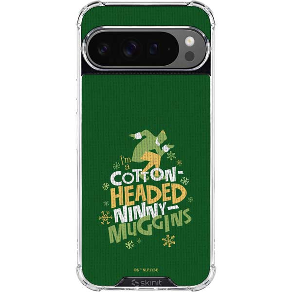 Elf Cotton Headed Ninny Muggins Google Pixel 10 Pro Clear Case