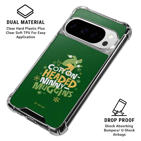 Elf Cotton Headed Ninny Muggins Google Pixel 10 Pro Clear Case