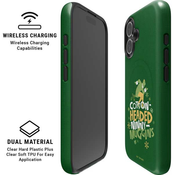 Elf Cotton Headed Ninny Muggins iPhone 16 Plus Magsafe Impact Case