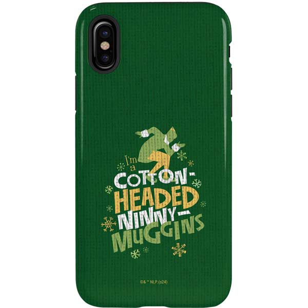 Elf Cotton Headed Ninny Muggins iPhone XS Pro Case
