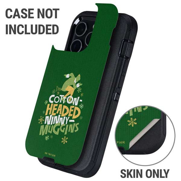 Elf Cotton Headed Ninny Muggins Otterbox Defender iPhone Skin