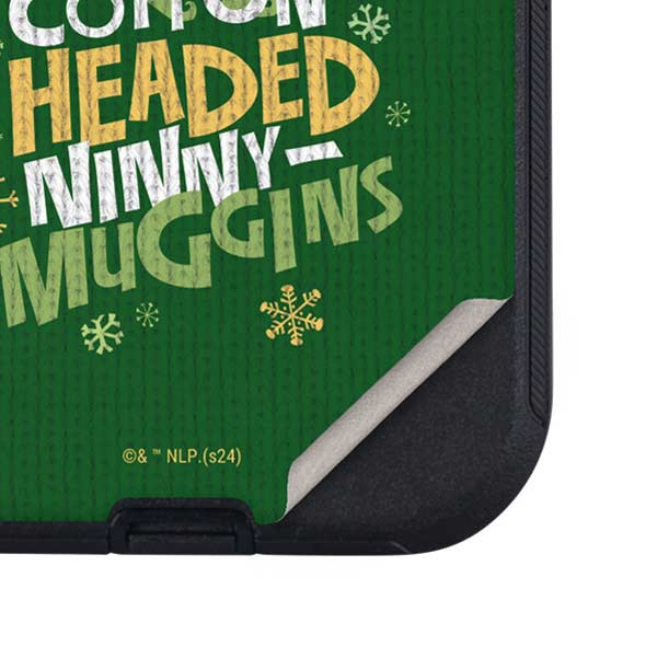 Elf Cotton Headed Ninny Muggins Otterbox Defender iPhone Skin