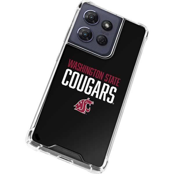 Washington State University Cougars Moto G Play 5G (2025) Clear Case