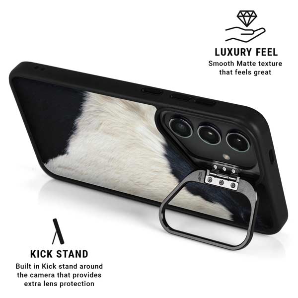 Cow Galaxy S25 Plus Kickstand Case