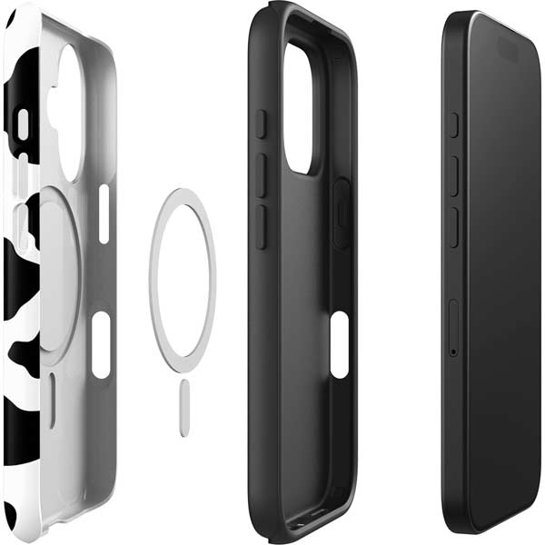 Cow Print iPhone 16 Magsafe Impact Case