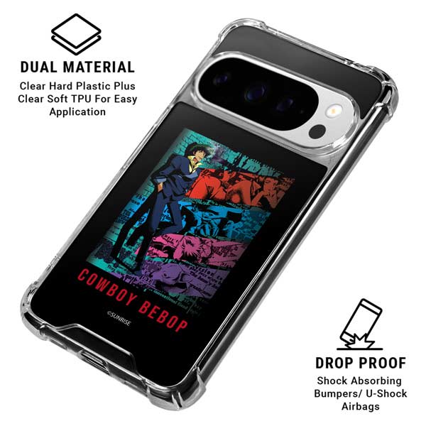 Cowboy Bebop Poster Google Pixel 10 Pro XL Clear Case