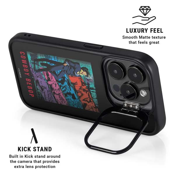 Cowboy Bebop Poster iPhone 14 Pro Kickstand Case