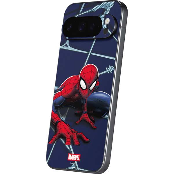 Marvel Spiderman Crawling Spiderman Google Pixel 10 Pro XL Skin