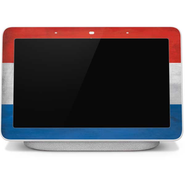 Croatia Flag Distressed Google Home Hub Skin