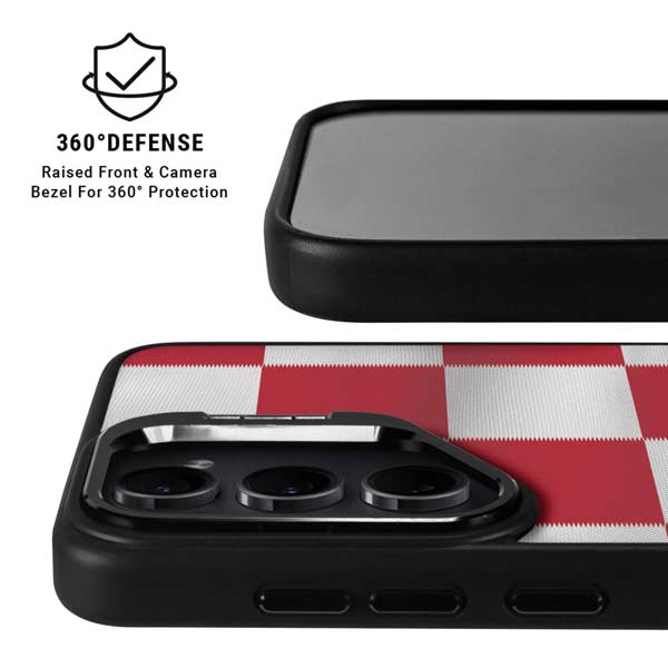 Croatia Soccer Flag Galaxy S26 Plus Kickstand Case