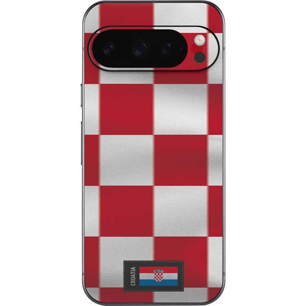 Croatia Soccer Flag Google Pixel 10 Pro XL Skin