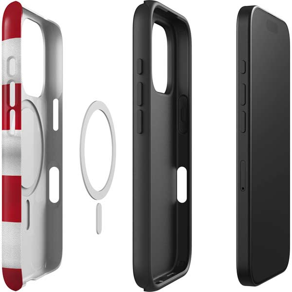 Croatia Soccer Flag iPhone 16 Pro Magsafe Impact Case