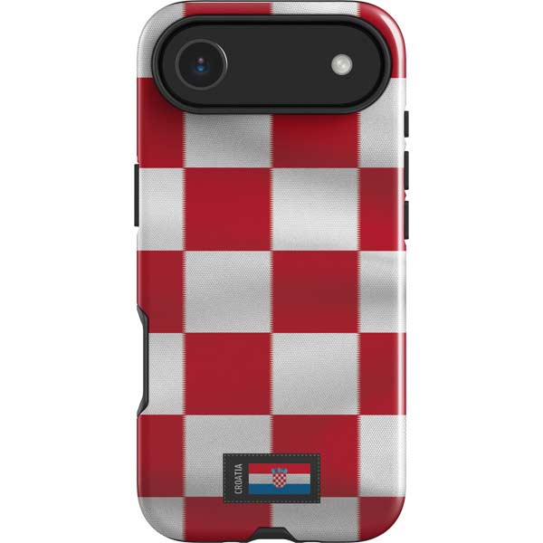Croatia Soccer Flag iPhone 17 Air Impact Case