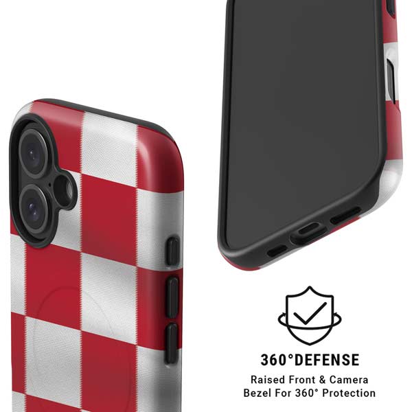 Croatia Soccer Flag iPhone 17 Magsafe Impact Case