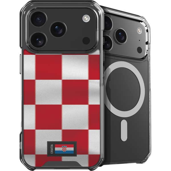 Croatia Soccer Flag iPhone 17 Pro Max MagSafe Case