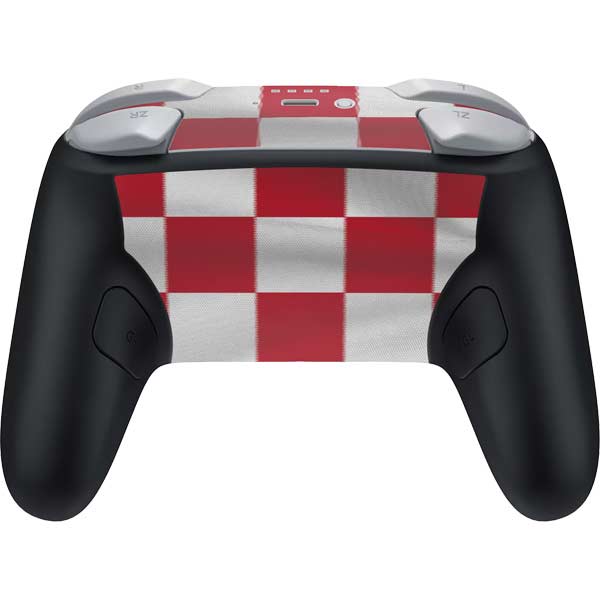 Croatia Soccer Flag Nintendo Switch 2 (2025) Pro Controller Skin