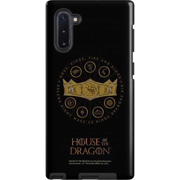 HBO House of the Dragon Crown and Sigils Galaxy Cases
