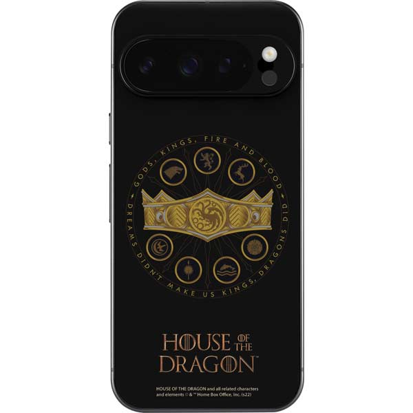 HBO House of the Dragon Crown and Sigils Google Pixel 10 Pro XL Skin