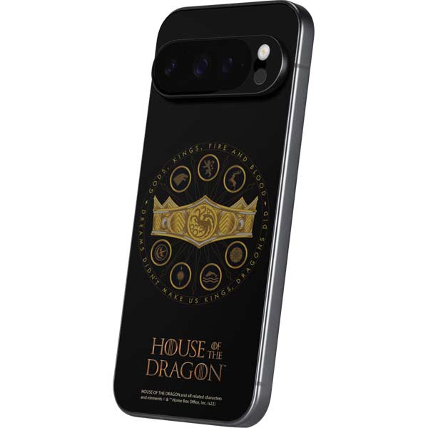 HBO House of the Dragon Crown and Sigils Google Pixel 10 Pro XL Skin