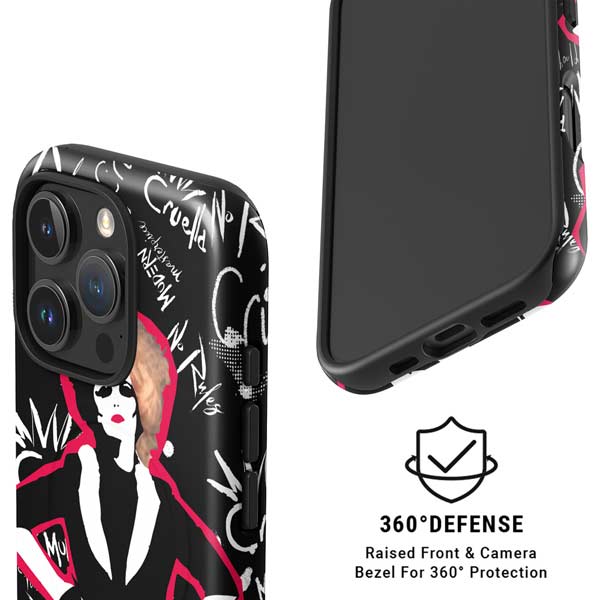 Disney Cruella (2021) Animated Pattern iPhone 16 Pro Magsafe Impact Case