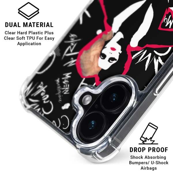 Disney Cruella (2021) Animated Pattern iPhone 17 Clear Case