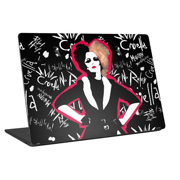 Disney Cruella (2021) Animated Pattern Laptop Skins