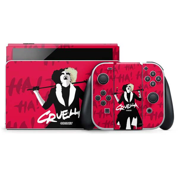 Disney Cruella (2021) Evil Laugh Nintendo Skins