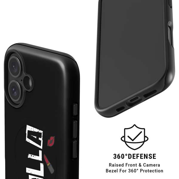 Disney Cruella (2021) Logo and Lipstick iPhone 16 Plus Magsafe Impact Case