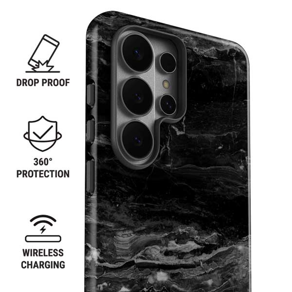 Crystal Black Galaxy S26 Ultra Impact Case