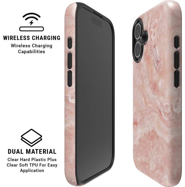 Crystal Pink iPhone 16 Magsafe Impact Case