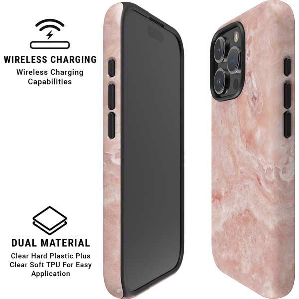 Crystal Pink iPhone 16 Pro Max Magsafe Impact Case