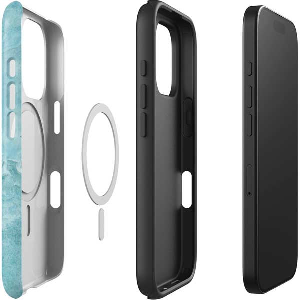 Crystal Turquoise iPhone 16 Pro Magsafe Impact Case