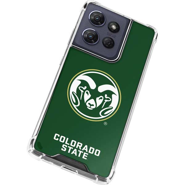 Colorado State University CSU Rams Logo Moto G Power 5G (2025) Clear Case