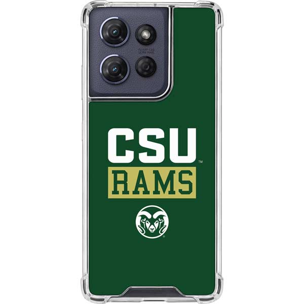 Colorado State University CSU Rams Moto G 5G (2025) Clear Case