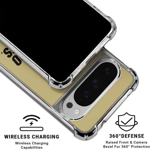 University of Colorado CU Collegiate Text Google Pixel 10 Pro XL Clear Case